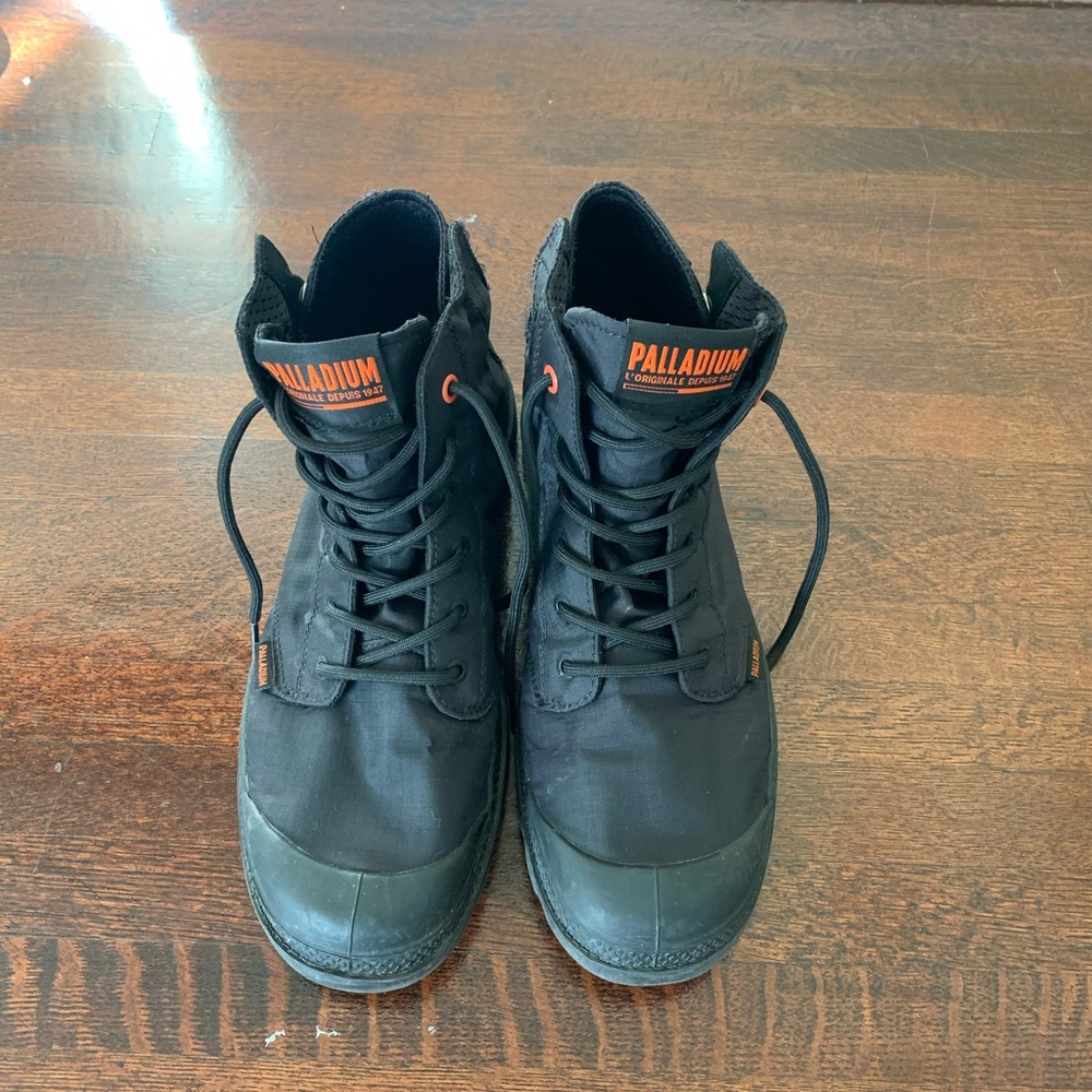 Palladium Boots PAMPA LITE CYBER SKIN | BLACK ×